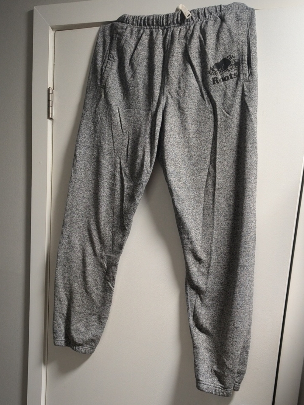 Roots Men's Heather Gray Jogger Sweatpants